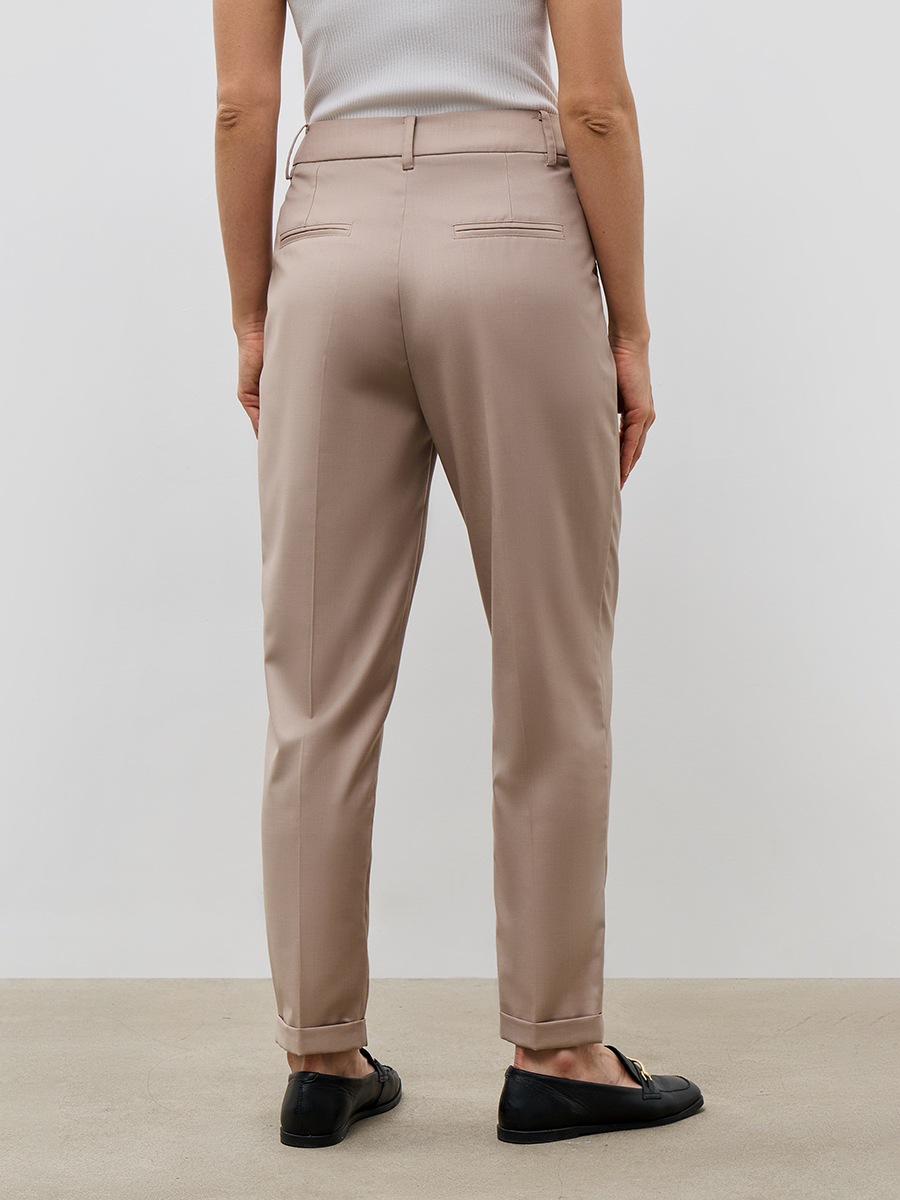 Брюки Baon B2923032/DARK BEIGE - фото 3