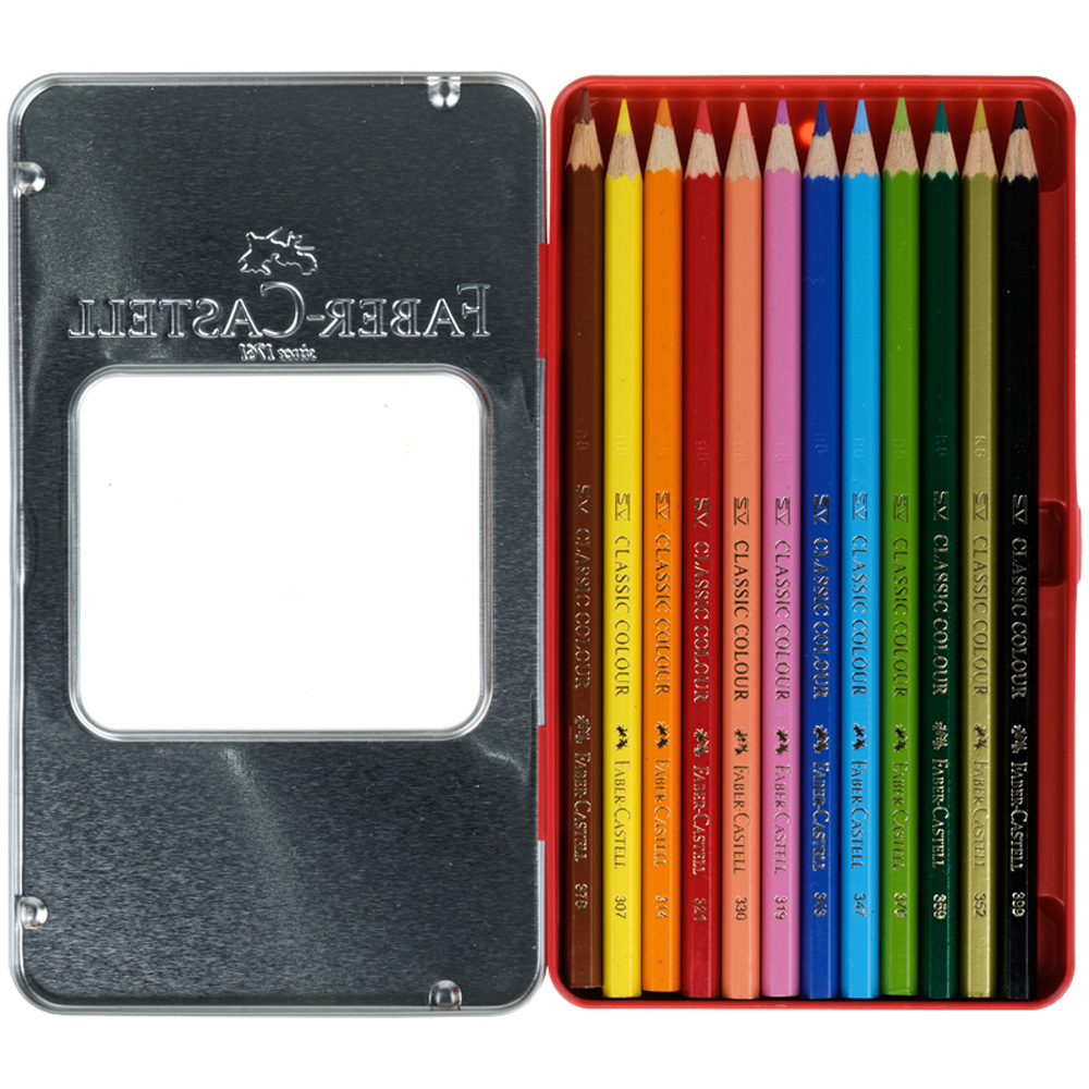 Карандаши цветные Faber Castell 12 шт. - фото 2