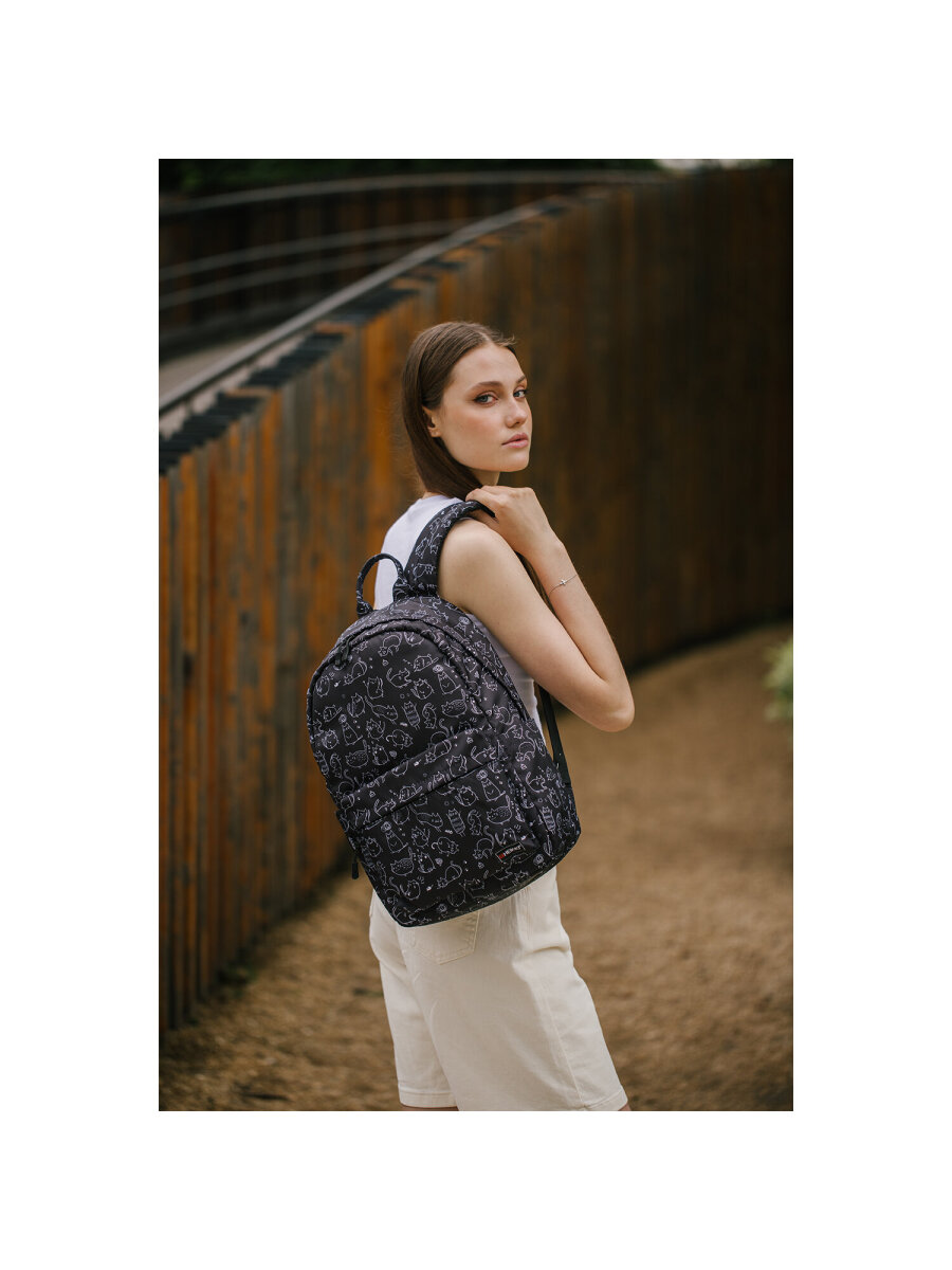 Рюкзак HEIKKI школьный городской для подростков для ноутбука - фото 10