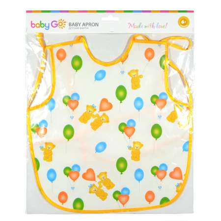 Нагрудник BabyGo клеенка 1 шт. в ассортименте