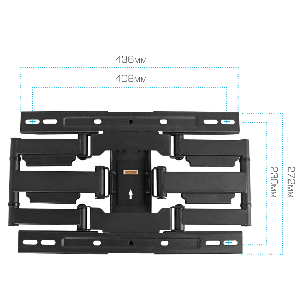 Кронштейн для телевизора KROMAX Ultra Slim-101 black - фото 6