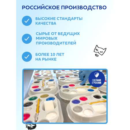 Аквагрим SPLASH краски 4 цв.
