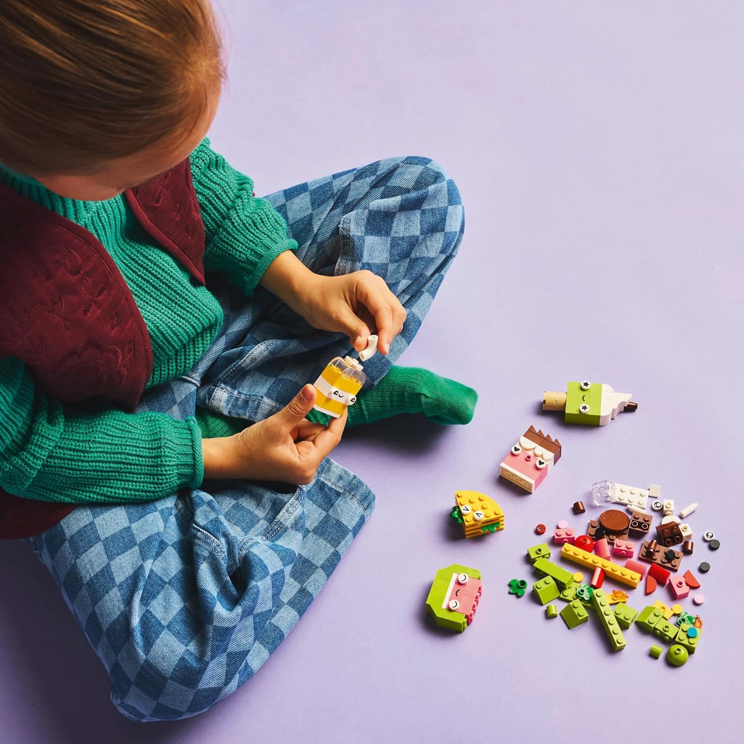Конструктор LEGO Classic Креативная еда блочный - фото 10