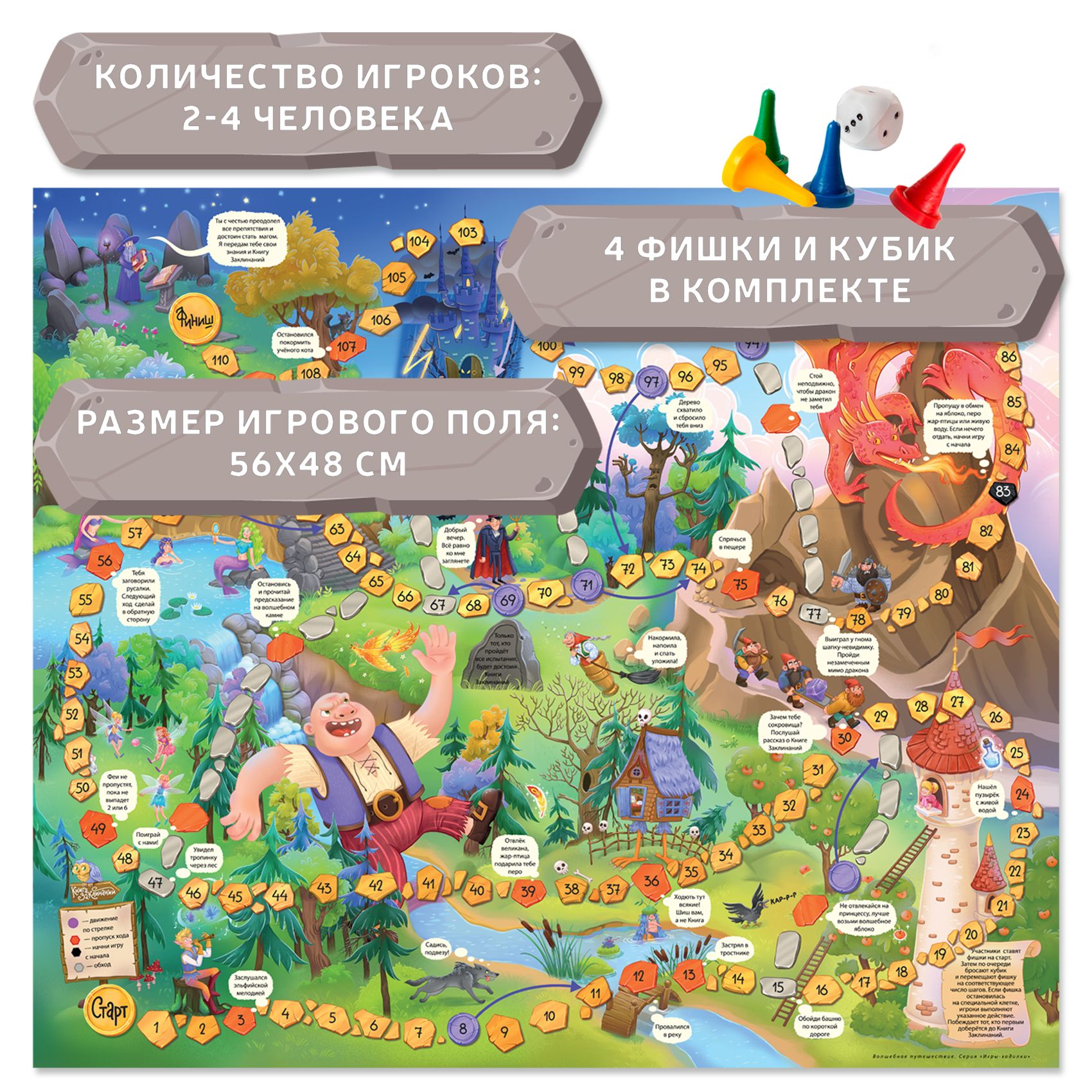 Настольная игра Дрофа-Медиа Ходилка - фото 4