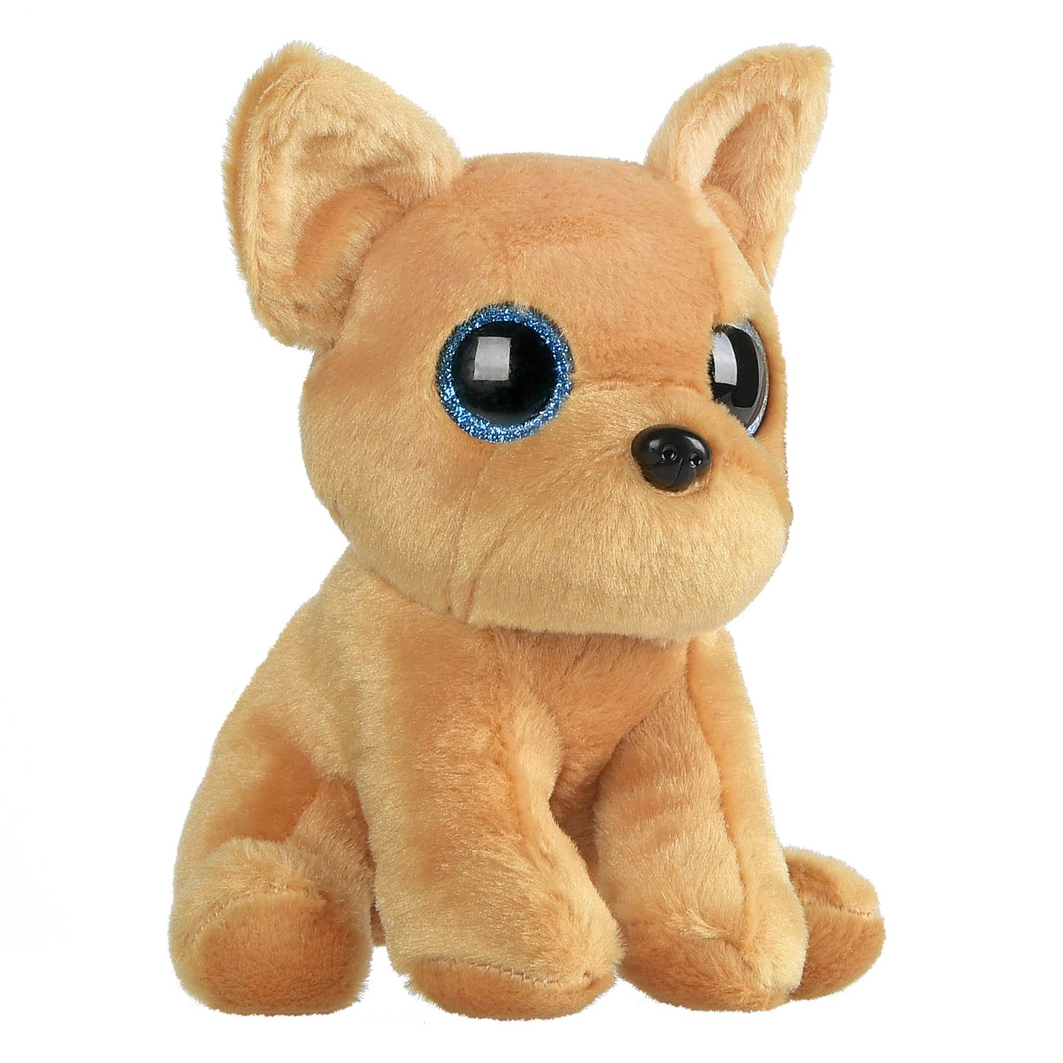 Мягкая игрушка Abtoys Собачка Чихуахуа бежевая - фото 3