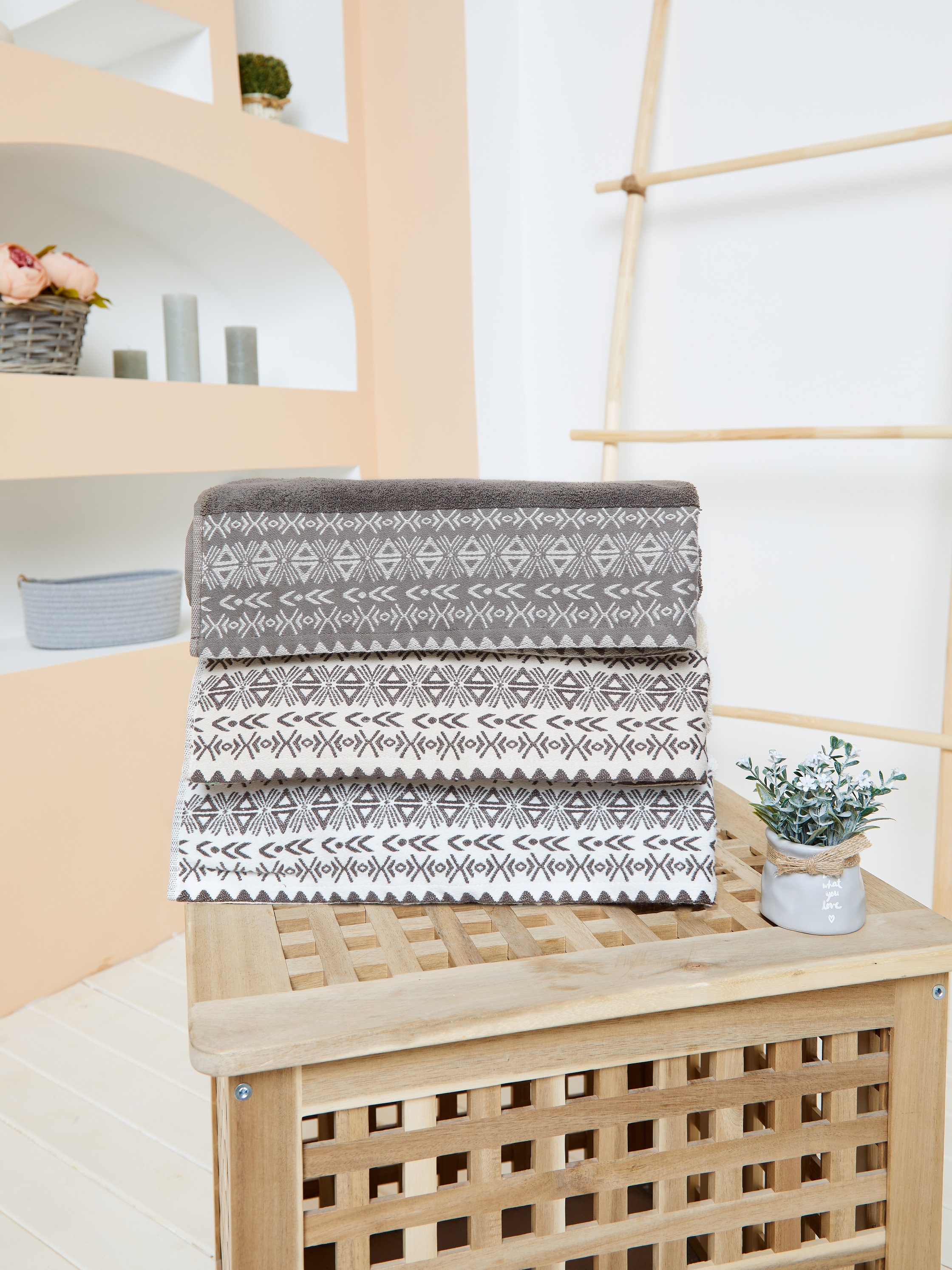 Полотенце Сoton Delux 50 x 90 см 3 шт. - фото 2