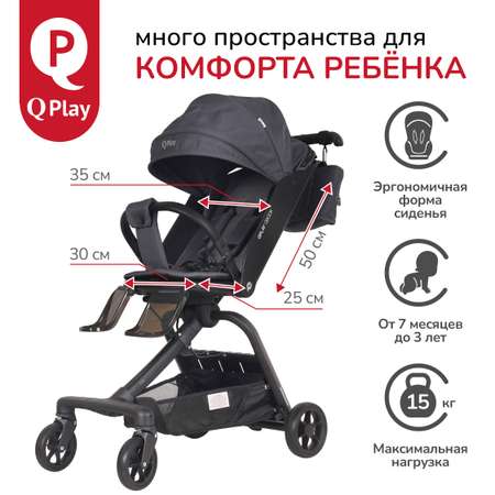Коляска прогулочная QPLAY Qbook