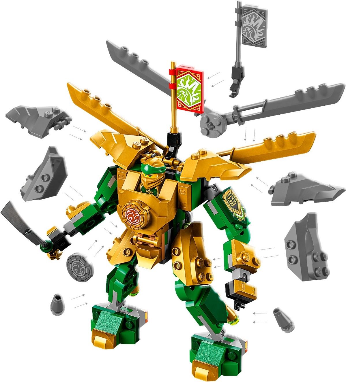 Конструктор LEGO NINJAGO 71781 223 дет. - фото 3