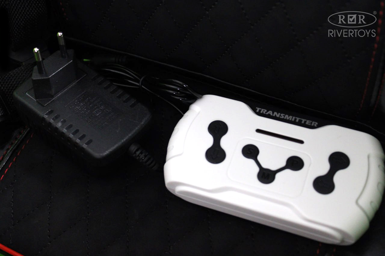 Электромобиль RIVERTOYS Mercedes Z999ZZ-WHITE С пультом ДУ - фото 26