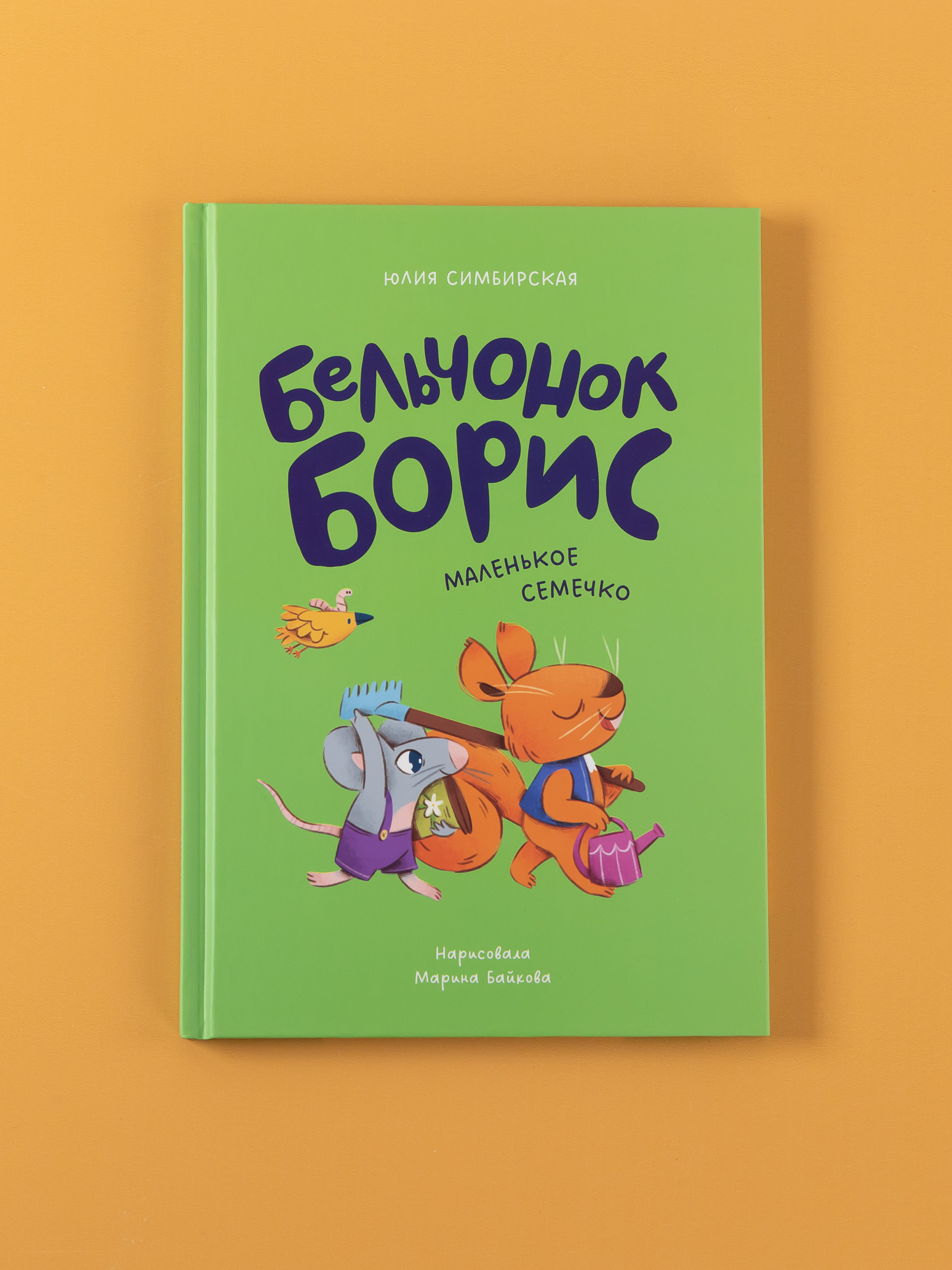Книга Альпина. Дети Бельчонок Борис. Маленькое семечко - фото 1