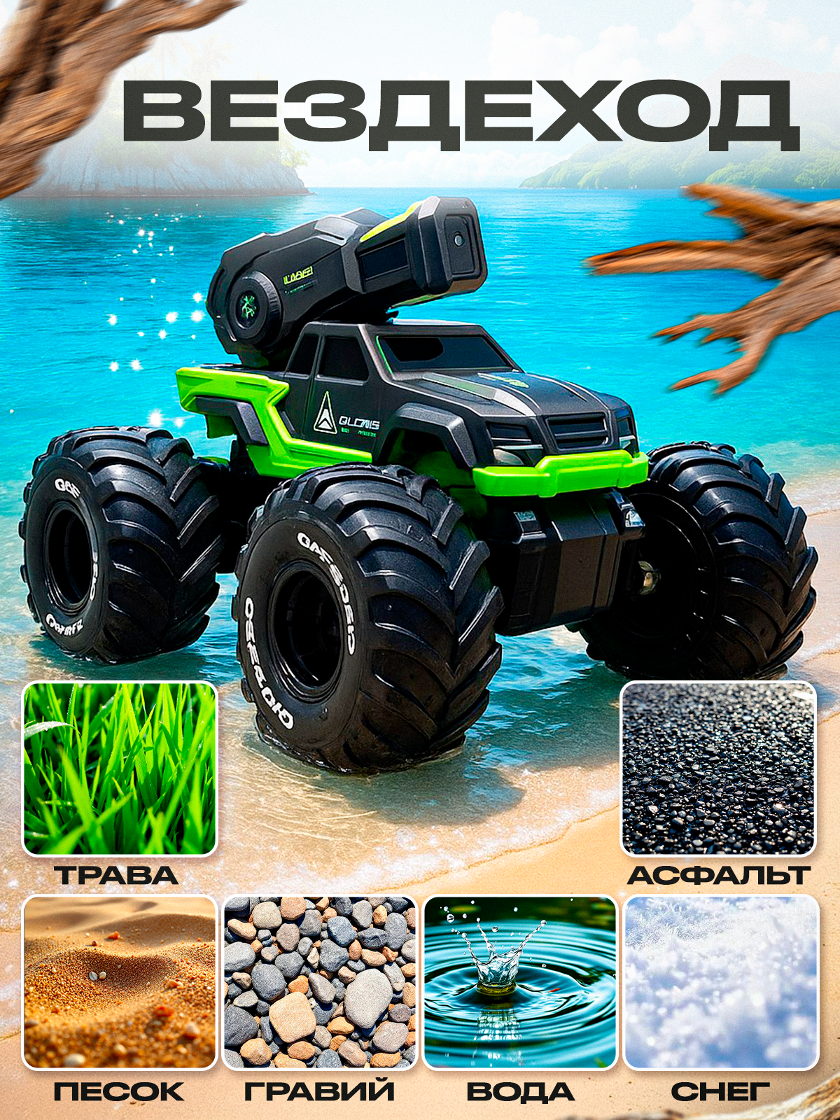 Внедорожник РУ MagicStyle 1:18 - фото 3