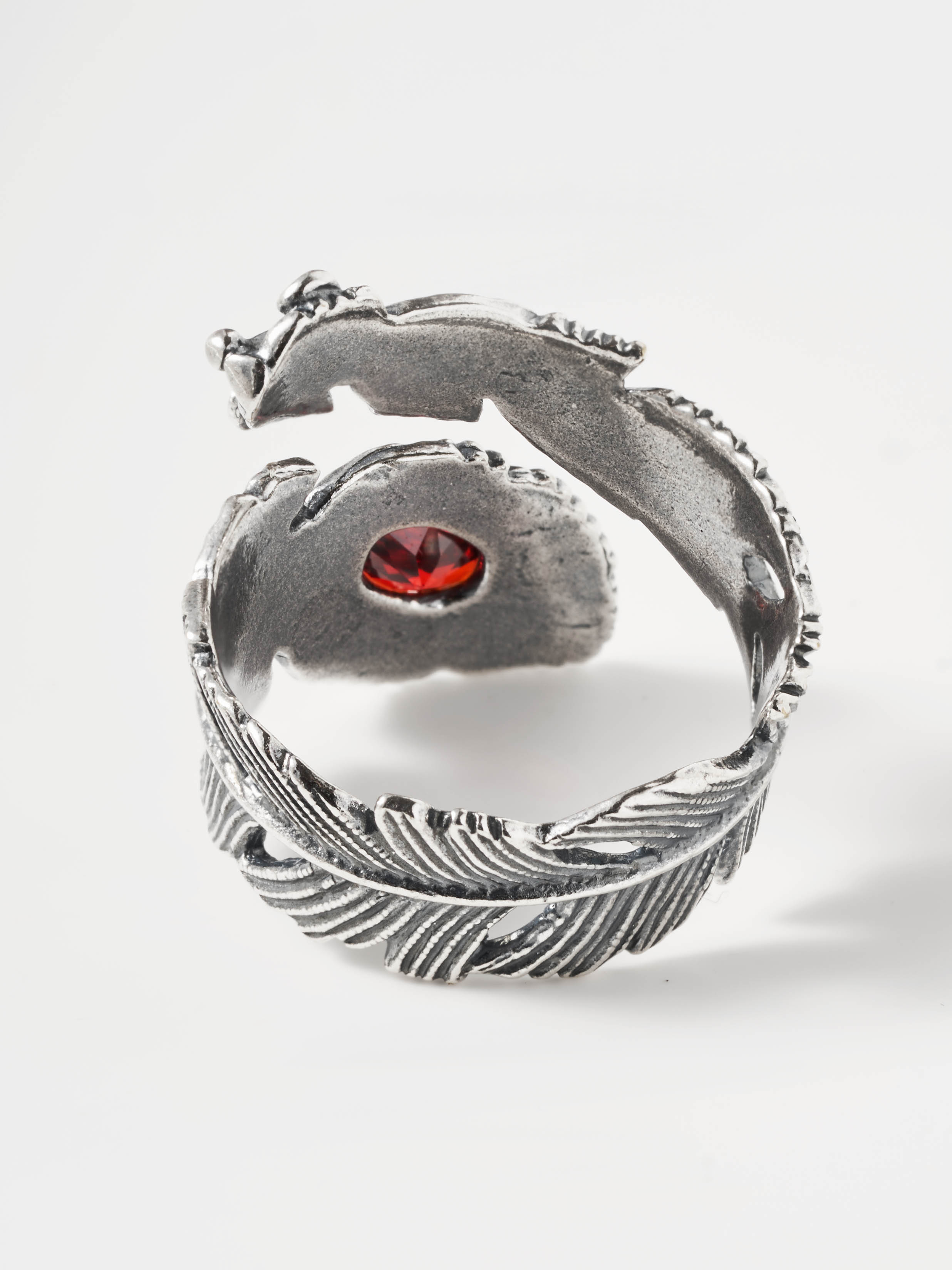 Кольцо Shine and Beauty 80427-205-к-красныйфианит - фото 3