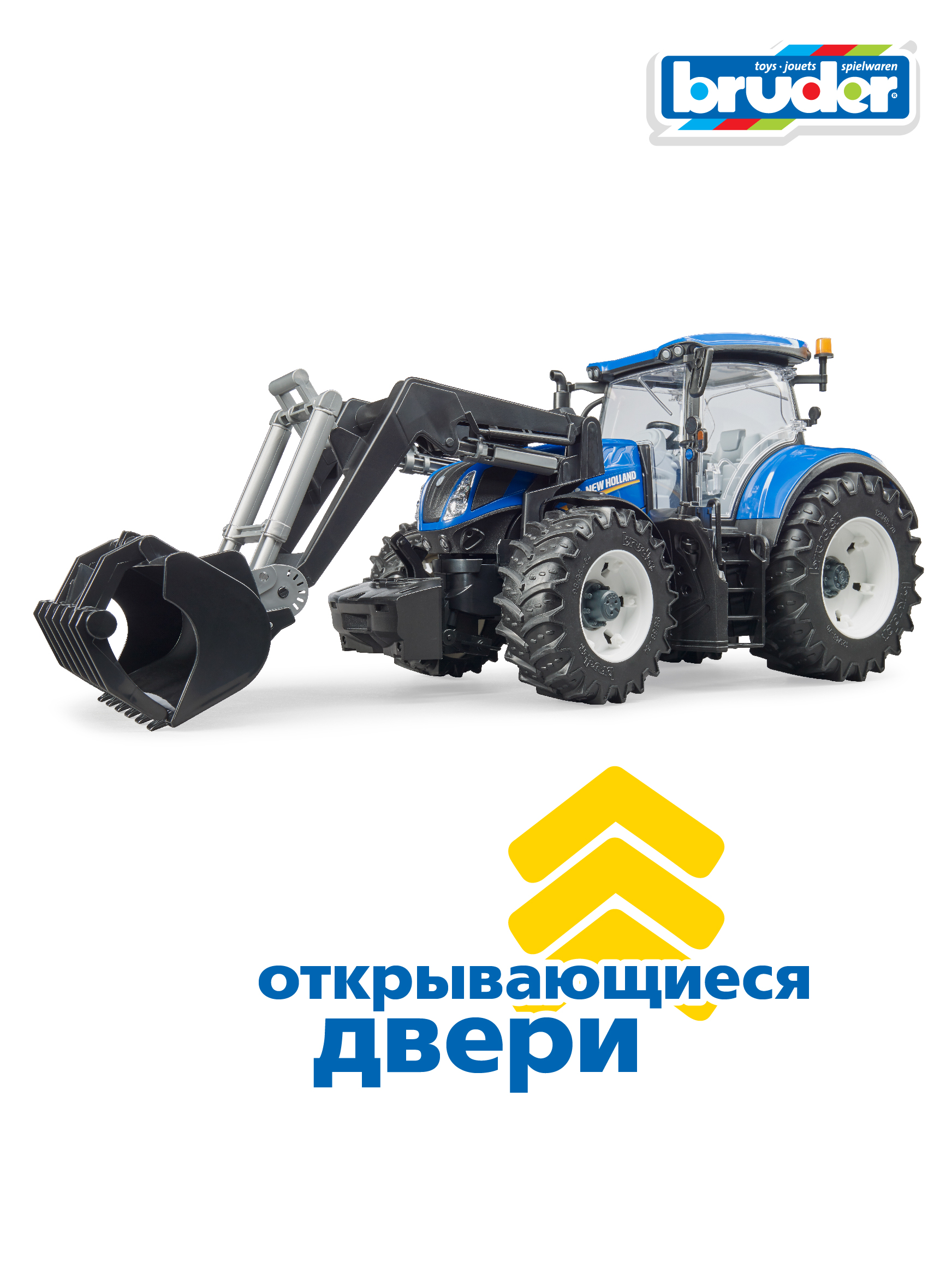 Трактор Bruder 03-121 - фото 4