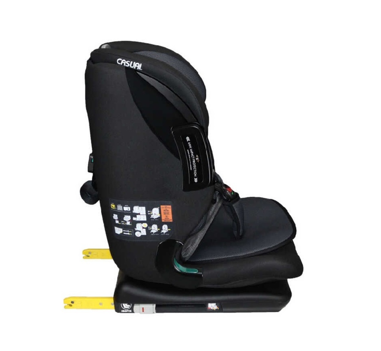 Автокресло Casual Anthrachite Isofix 1/2/3 (9-36 кг) - фото 2