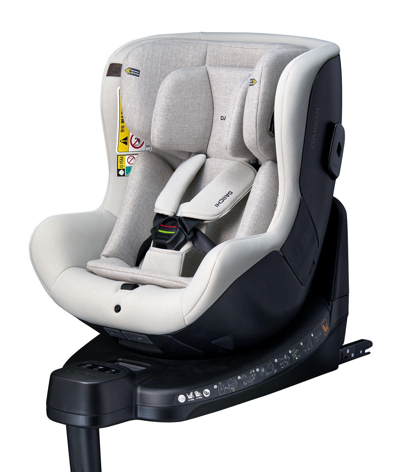 Автокресло DAIICHI One-FIX Isofix 0+/1 (0-18 кг) - фото 13