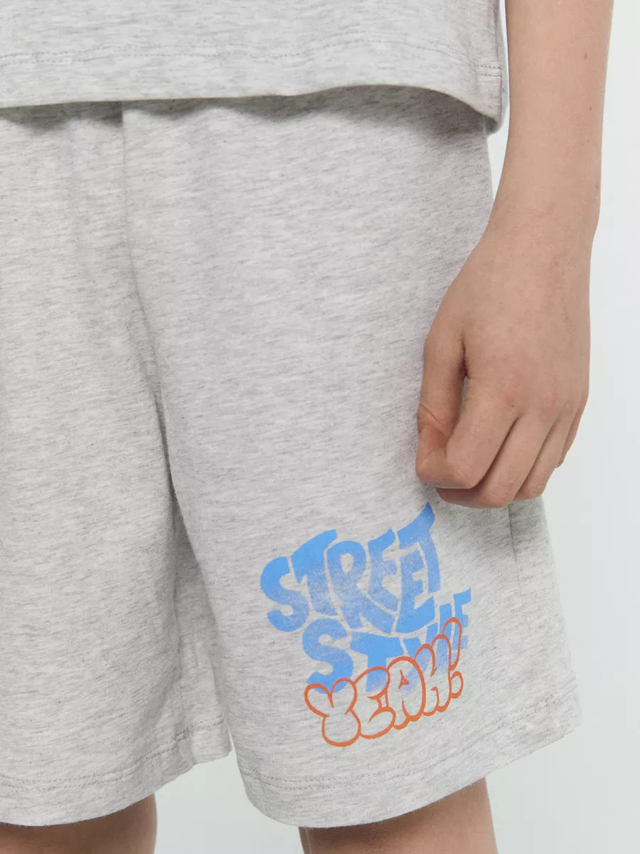 Пижама Mark Formelle (Марк Формэль) 563322-1/серый меланж 4306-А +печать - фото 9