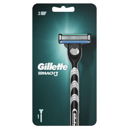 Бритва Gillette Mach3 с 1 сменной кассетой