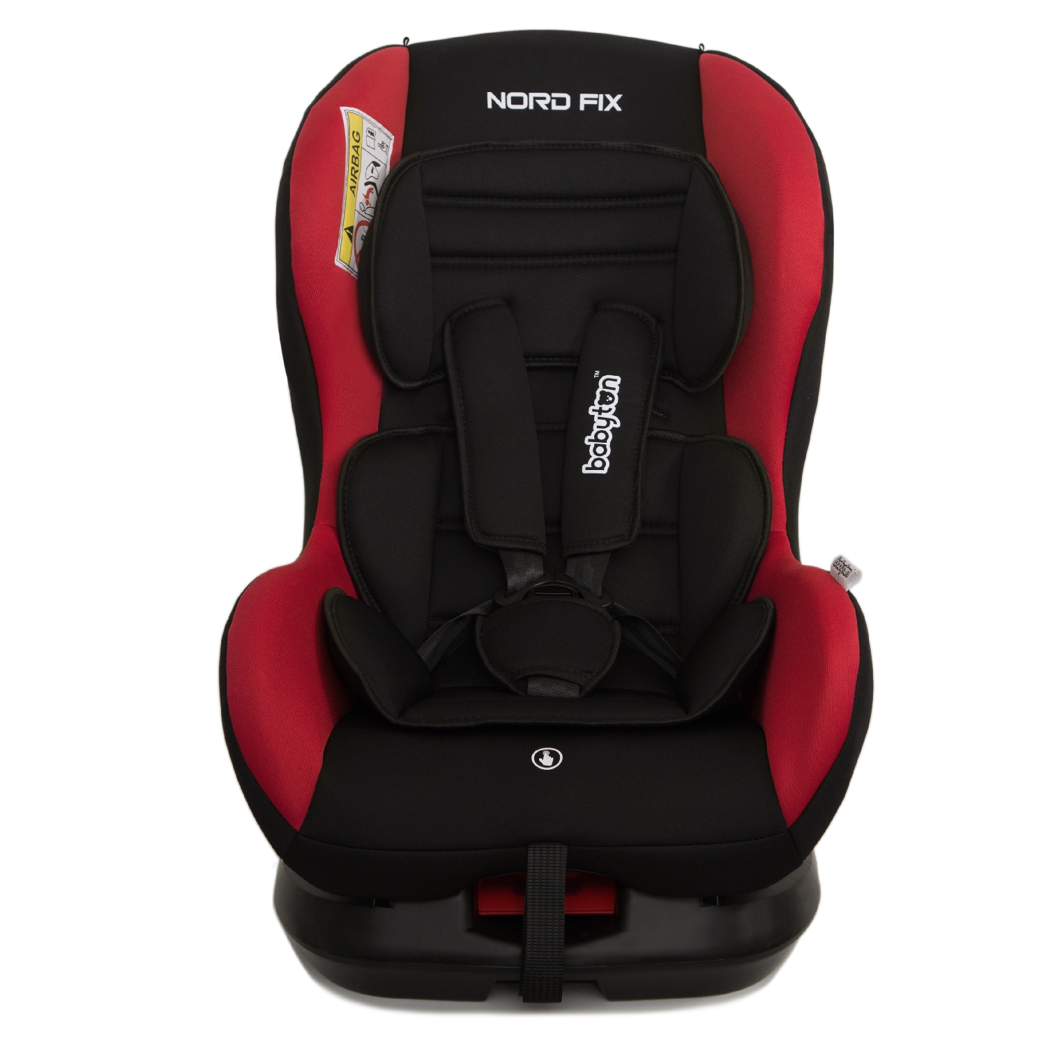 Автокресло Babyton Nord Fix Black-Red Isofix 0+/1 (0-18 кг) - фото 12