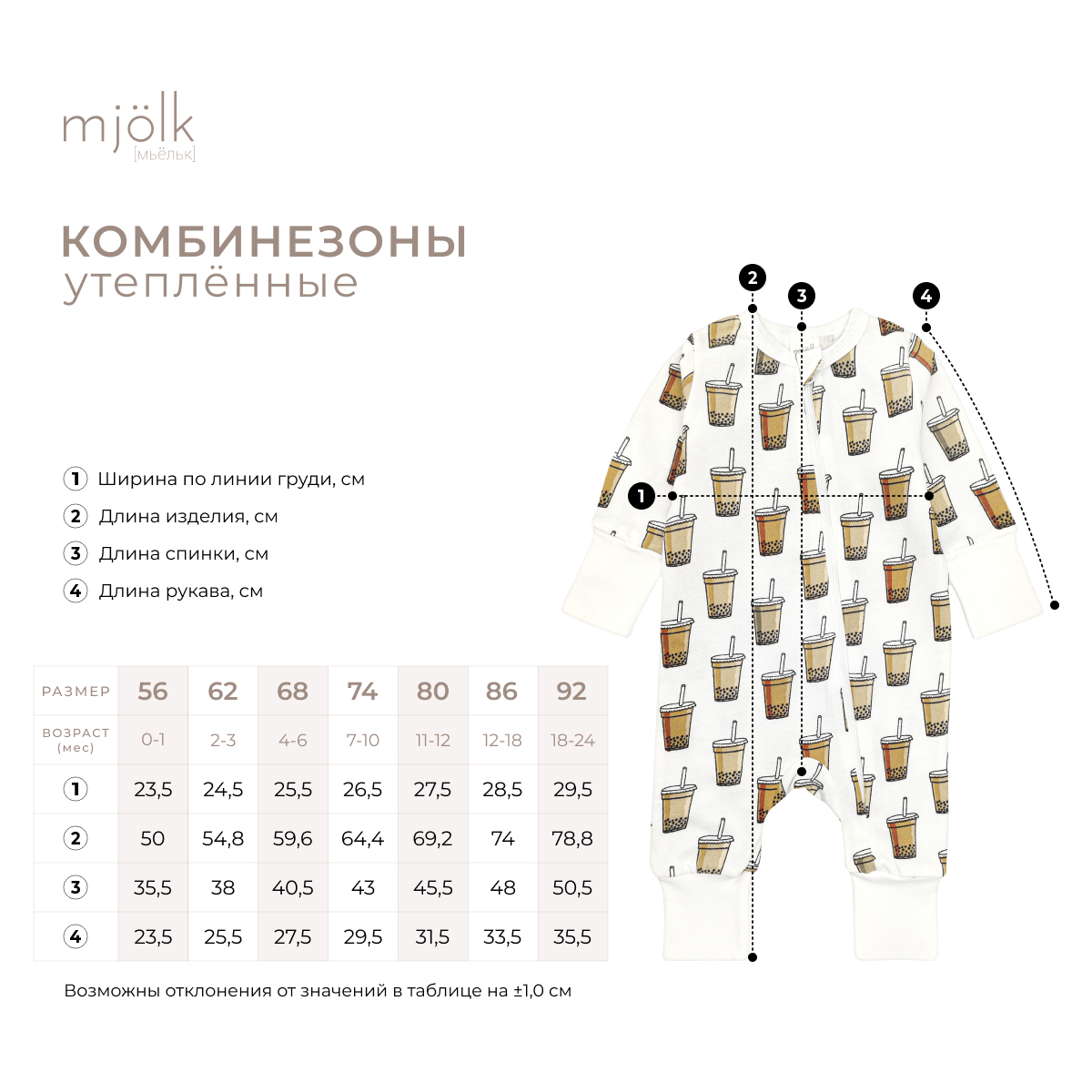 Комбинезон Mjolk 6556497 - фото 3