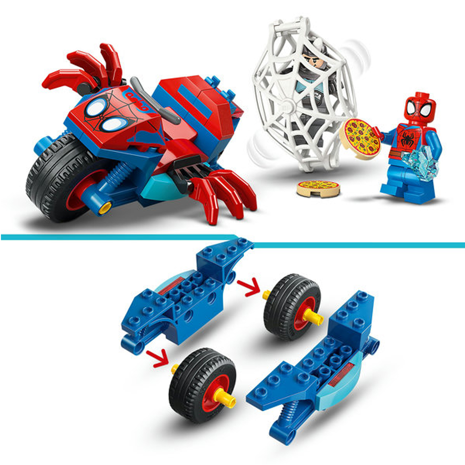 Конструктор LEGO Spidey Спайди против Носорога 61 дет. - фото 5