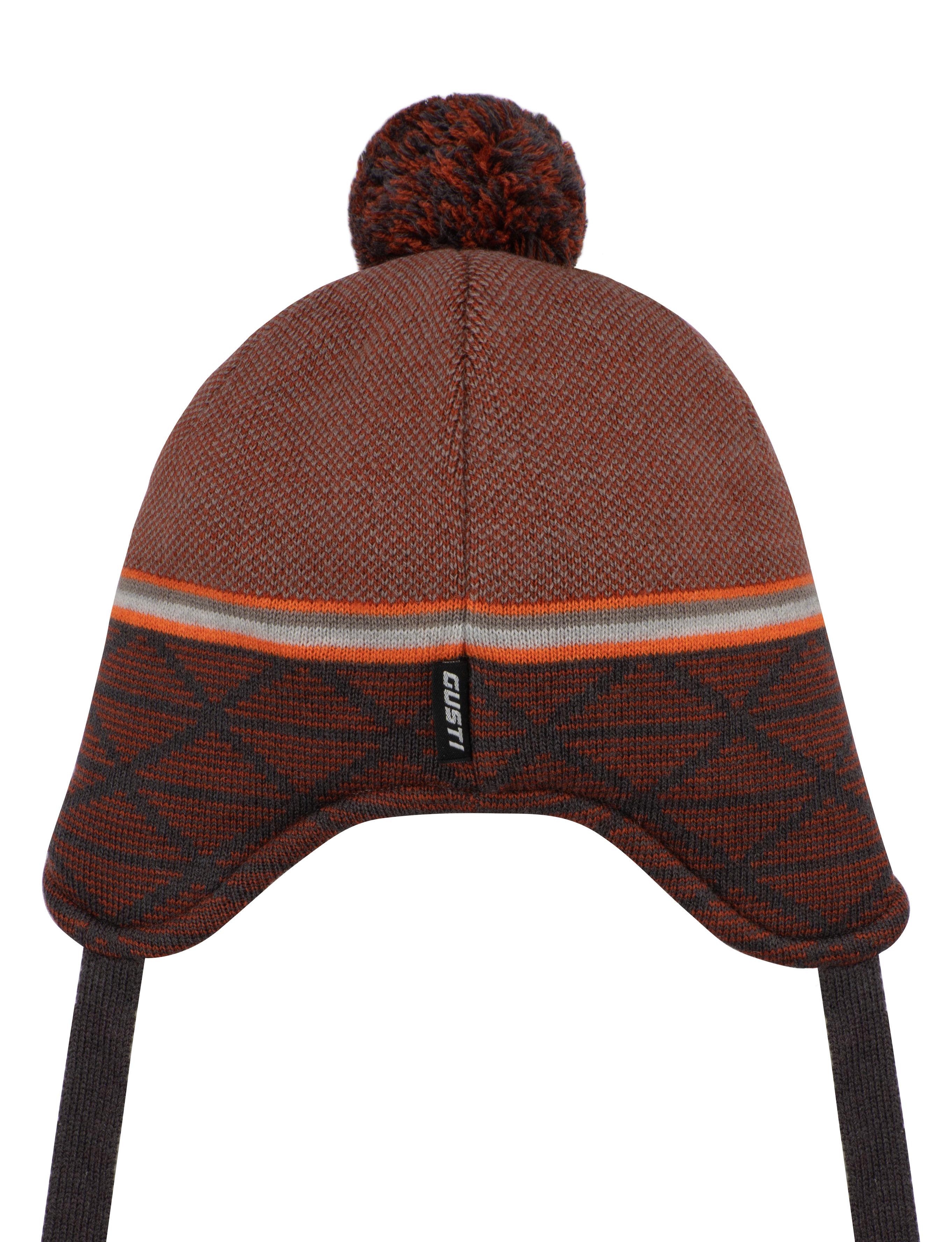Шапка GUSTI GW25AC1219B-BROWN - фото 6