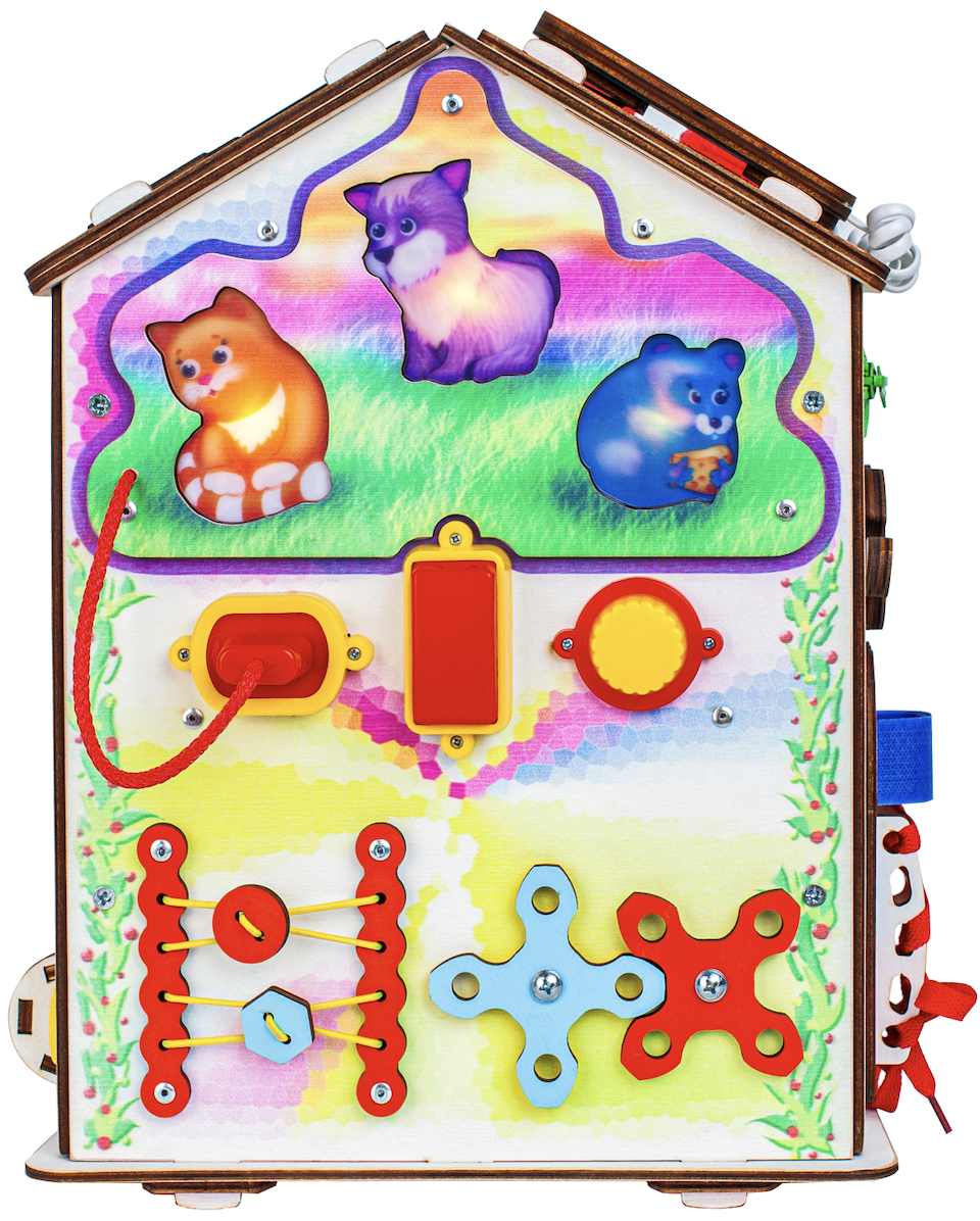 Игрушка Jolly Kids бизиборд Смайлик - фото 10