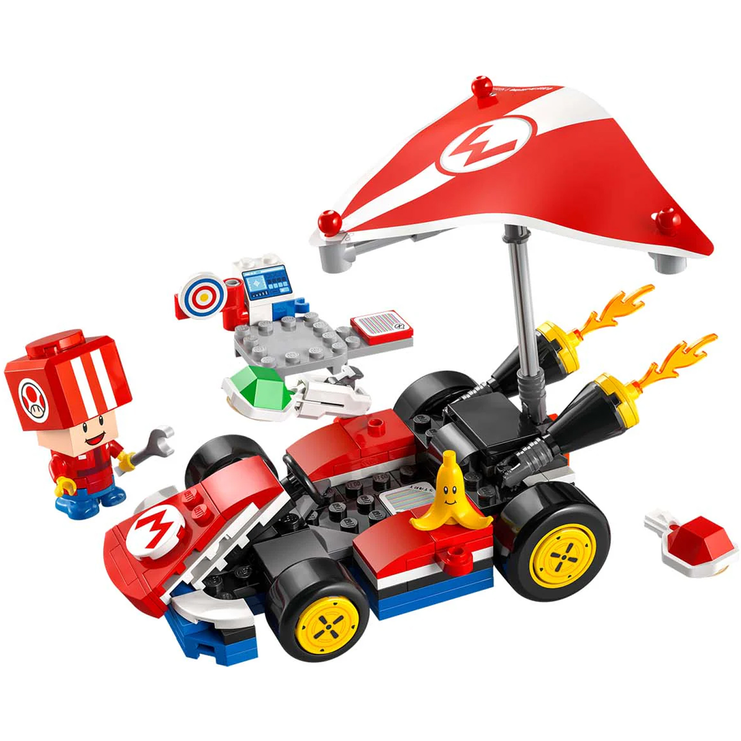 Конструктор LEGO Super Mario Стандартный Карт 174 дет. - фото 8