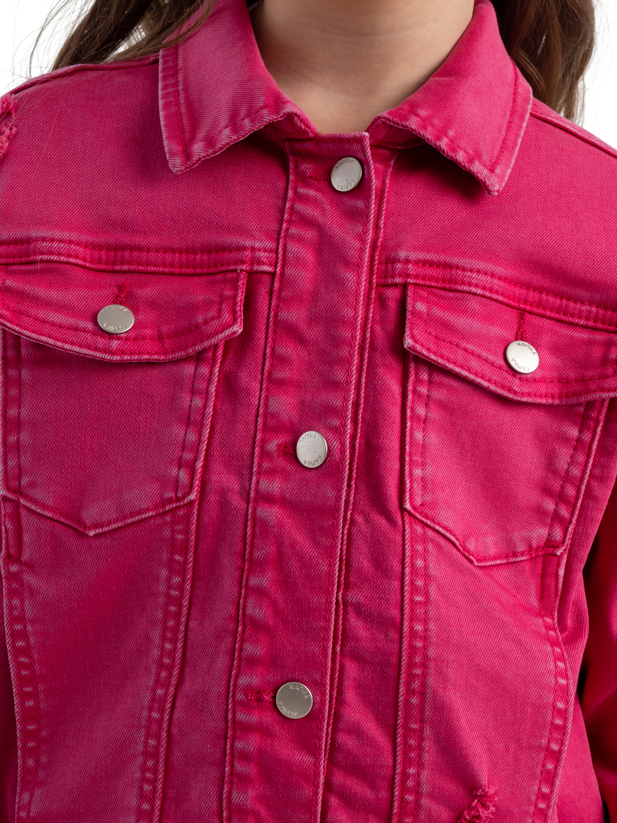 Куртка джинсовая Kapika LKGCK15-X2 - фото 8