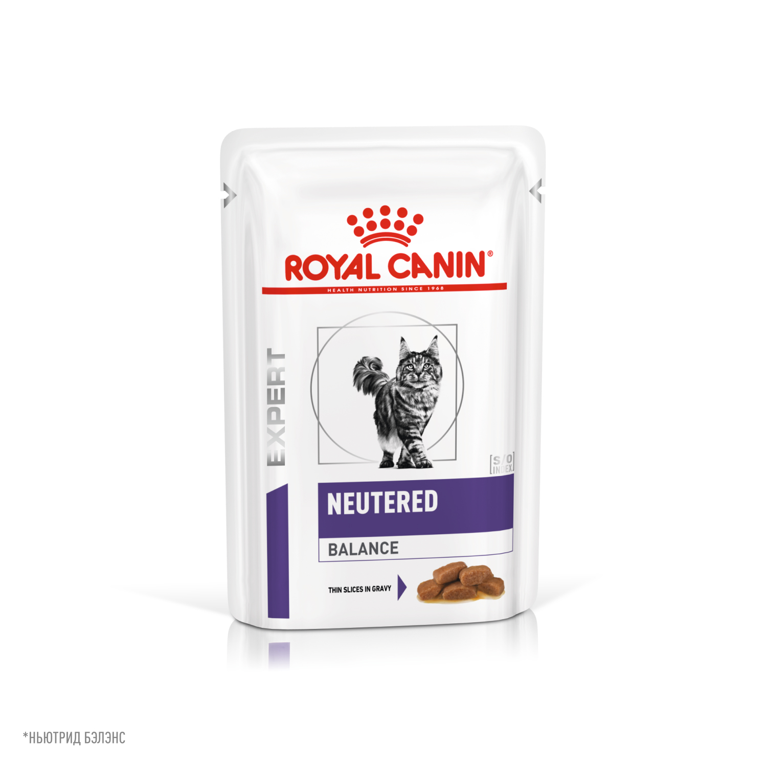 Корм для кошек ROYAL CANIN Neutered Balance 85г для стерилизованных склонных к набору пауч - фото 1