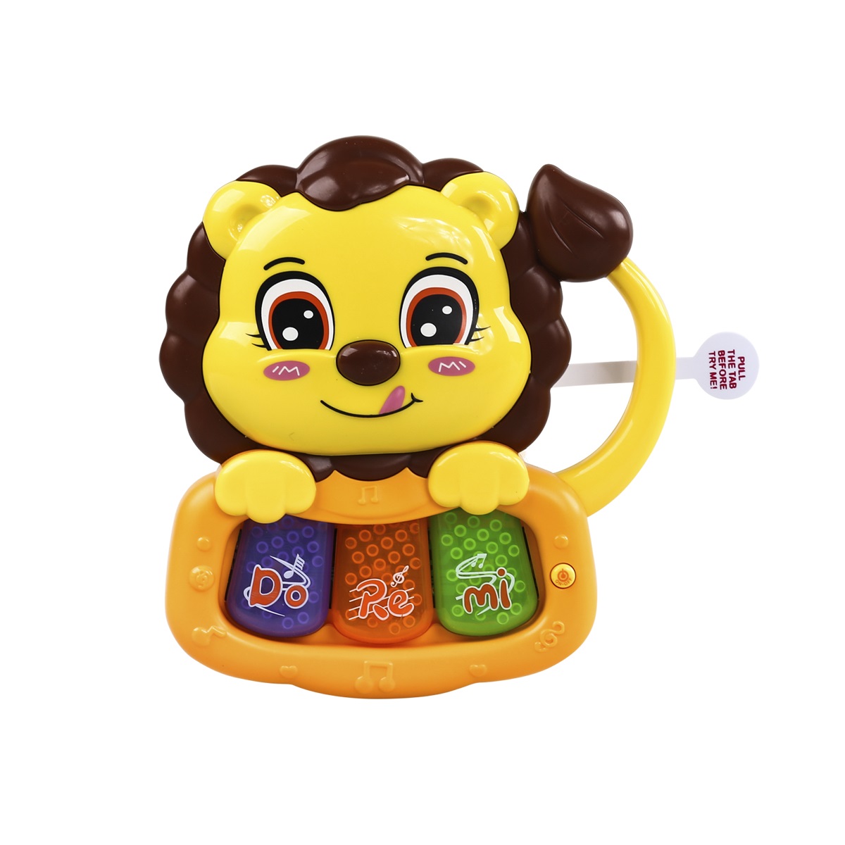Игрушка музыкальная Mioshi Маленький львёнок пианино - фото 1