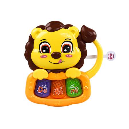 Игрушка музыкальная Mioshi Маленький львёнок пианино