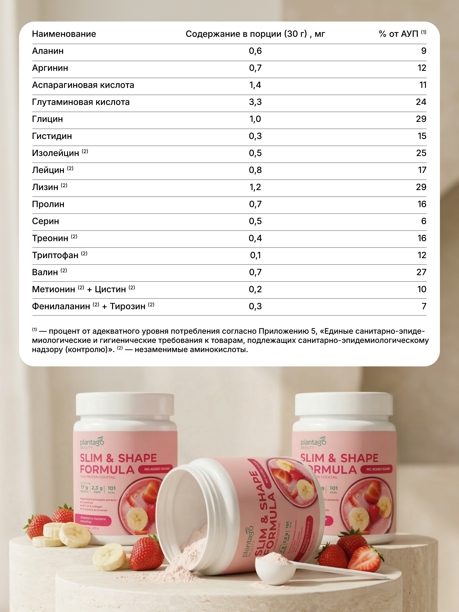 Протеин Slim Shape Formula Plantago 450 гр. - фото 5