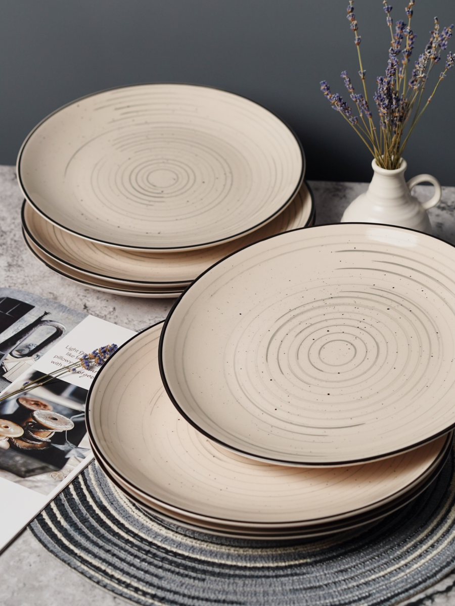 Набор тарелок Elrington 27 см 6 шт керамических - фото 8