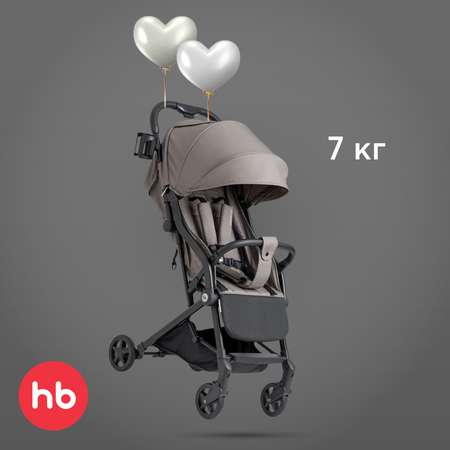 Коляска прогулочная Happy Baby Umma коричневый
