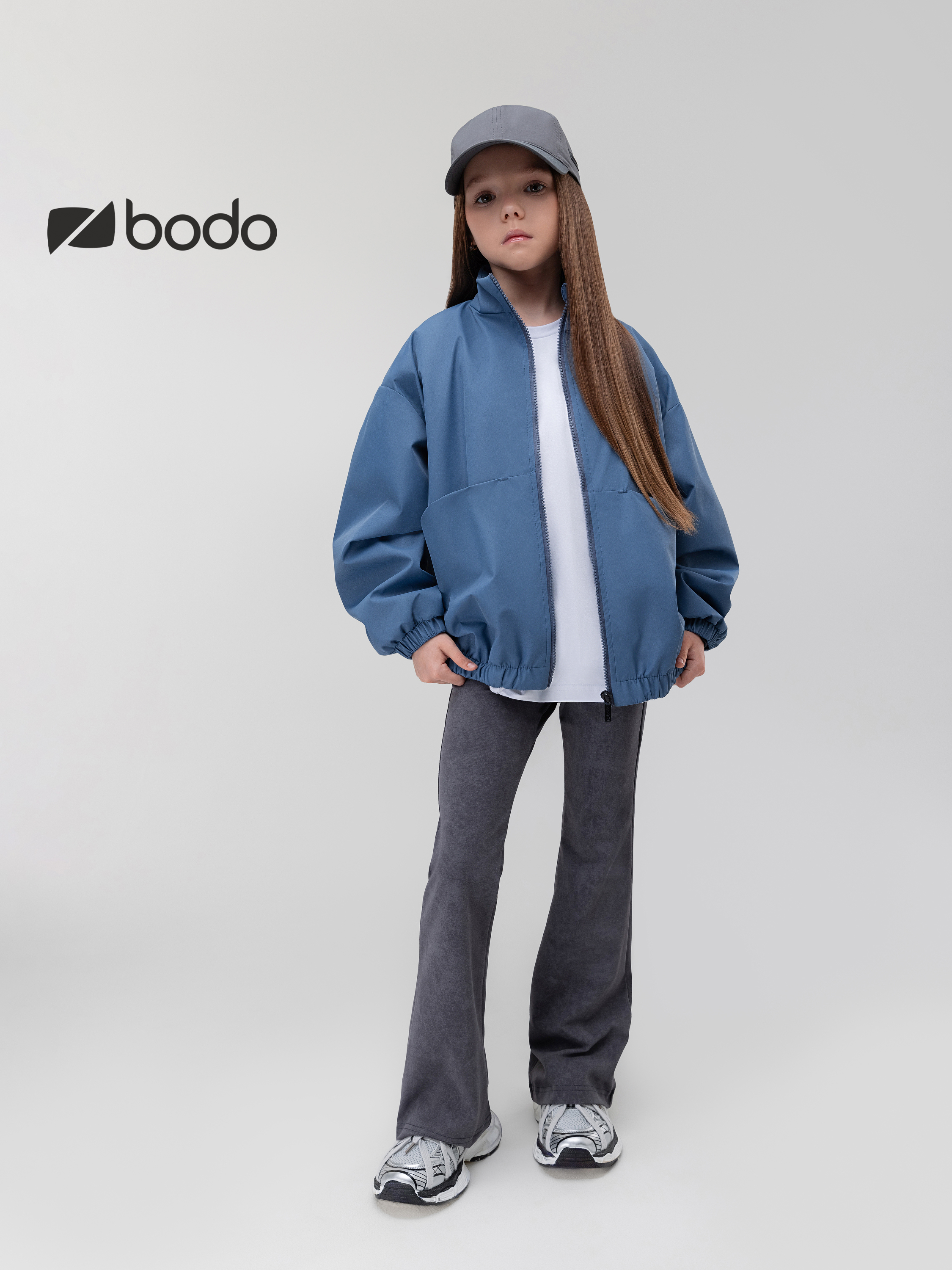 Куртка Bodo 32-91MU_серо-голубой - фото 6