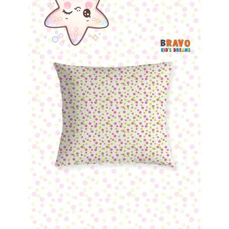 Наволочка BRAVO kids dreams Горох 70 x 70 см 1 шт.
