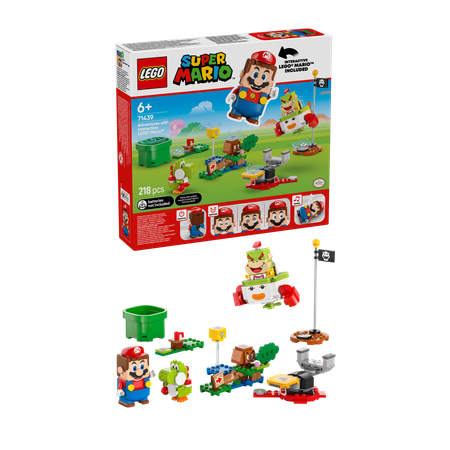 Конструктор LEGO Super Mario Приключения Марио блочный