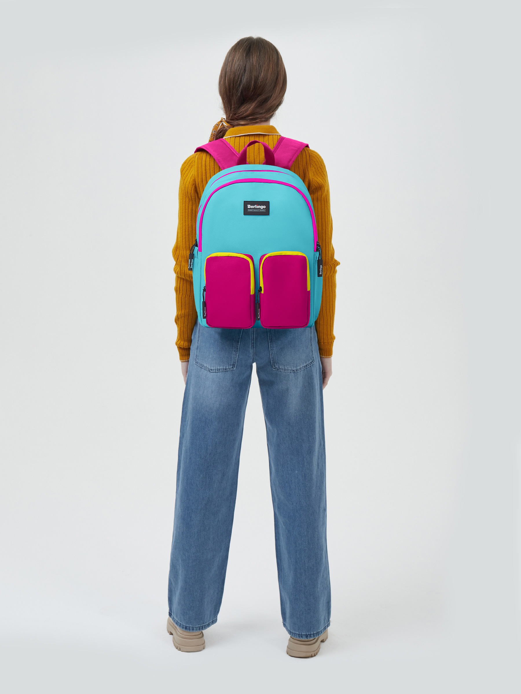 Рюкзак BERLINGO Blue fuxia - фото 3