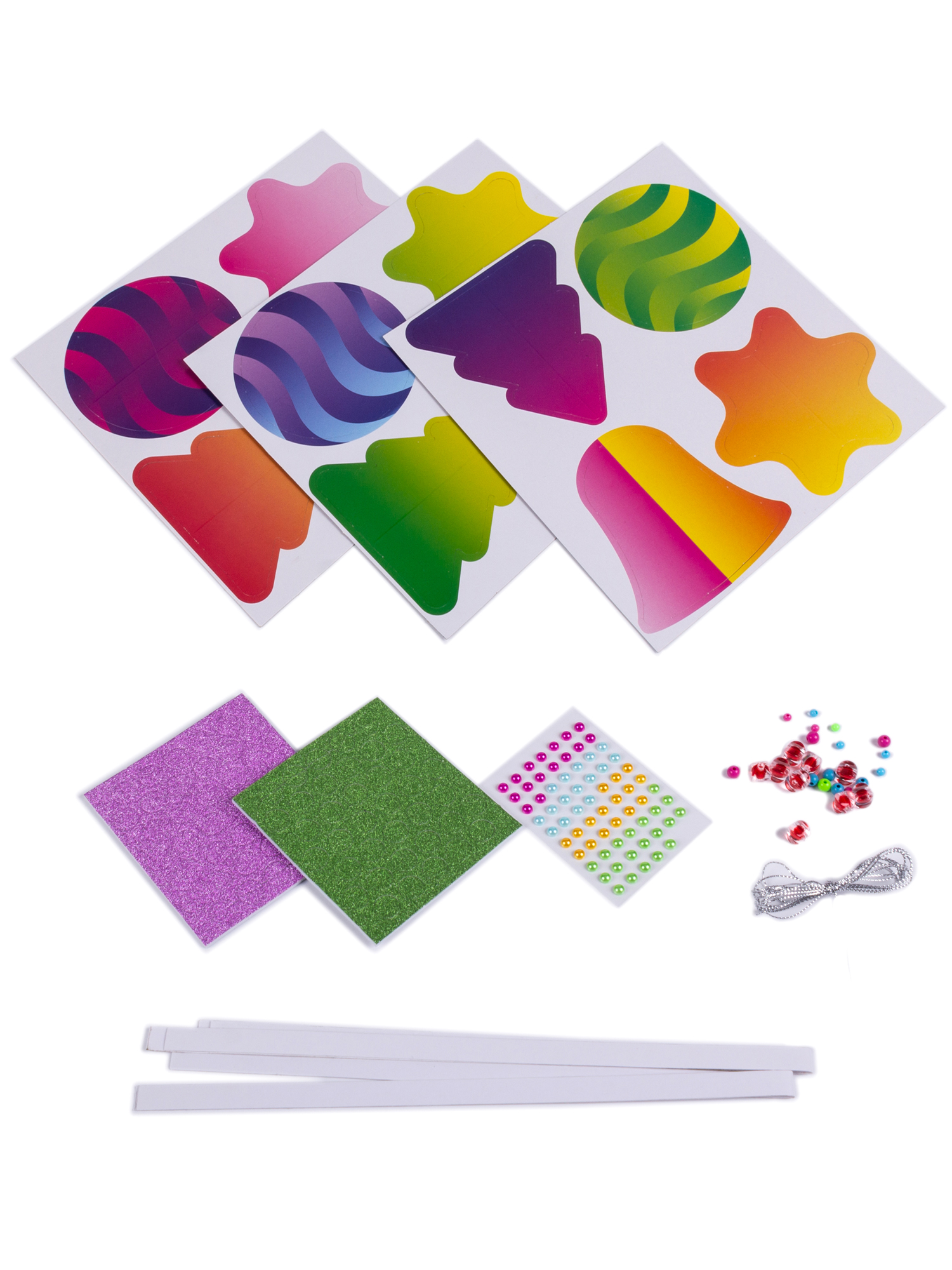 Набор для творчества Дрофа-Медиа Игрушки на ёлку аппликация - фото 2