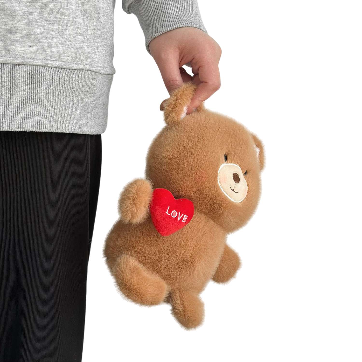 Мягкая игрушка ё мишка Медвежонок с сердечком - фото 1