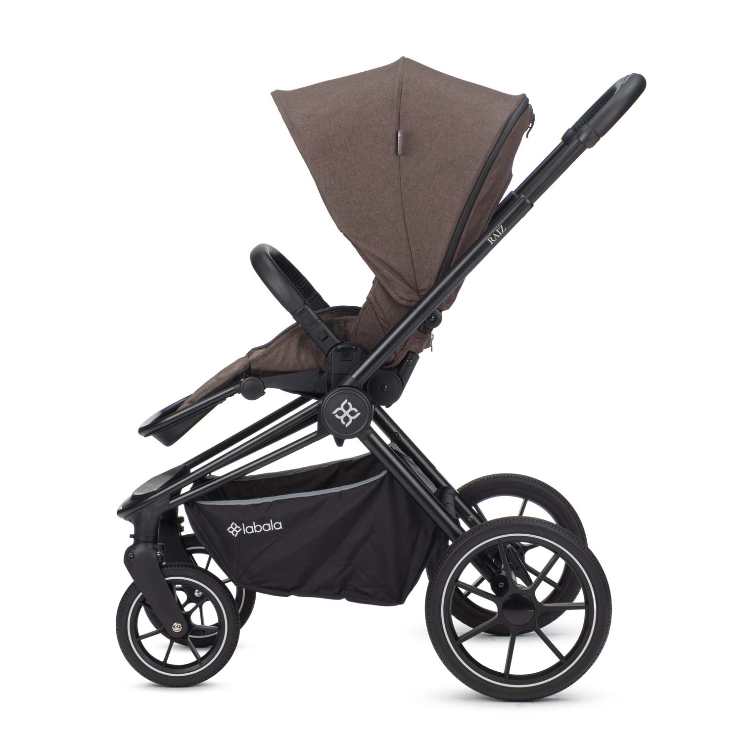 Коляска 2в1 Labala Raiz Choco brown - фото 7