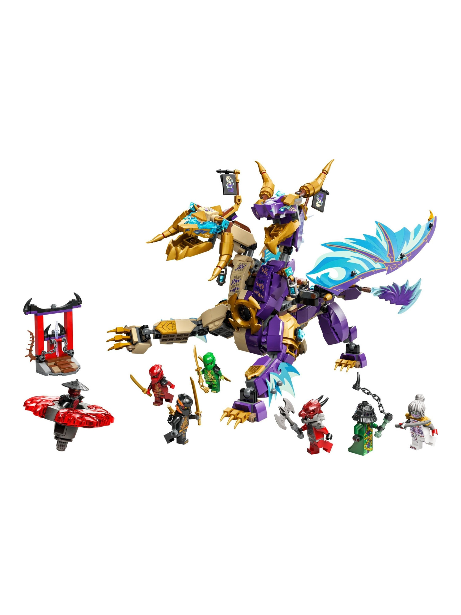 Конструктор LEGO NINJAGO Архидракон Фокуса 869 дет. - фото 2
