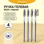 Ручка гелевая CROWN 4 шт.