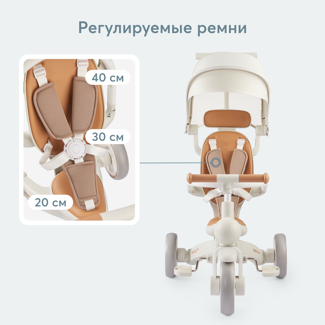 Трехколесный велосипед Happy Baby - фото 8