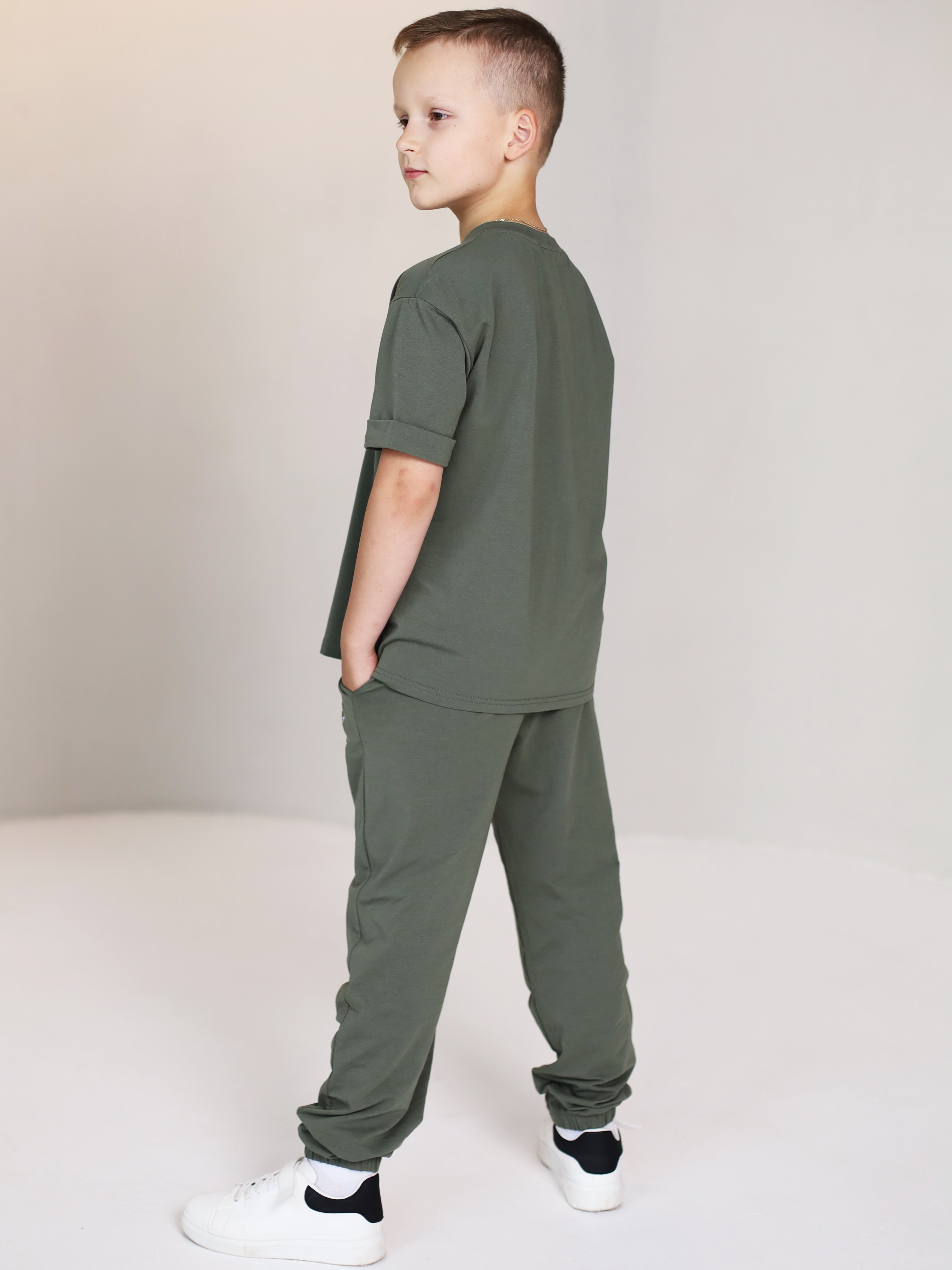 Костюм Агапэ 8017_хаки - фото 9