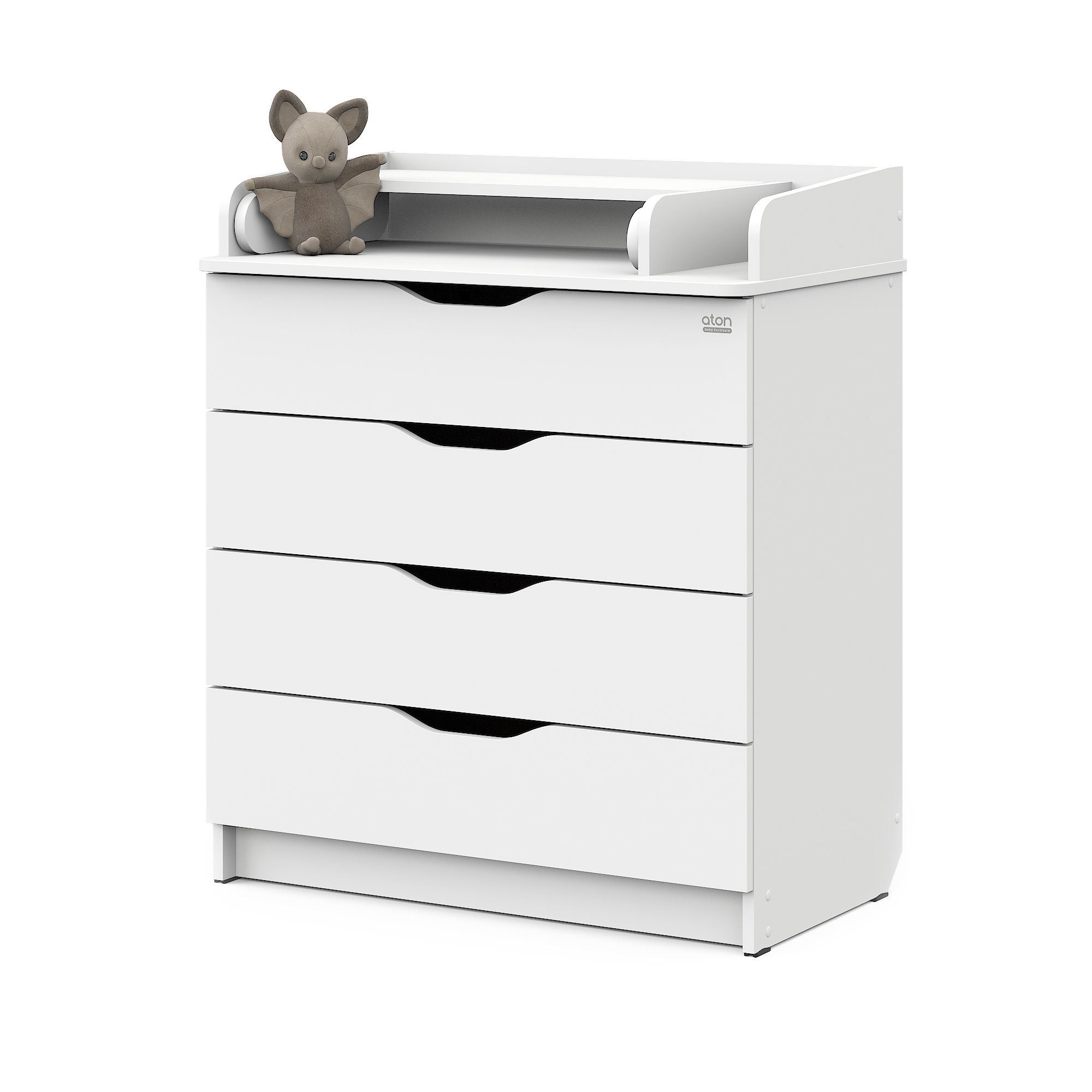 Комод пеленальный aton baby furniture Loft (белый) - фото 2
