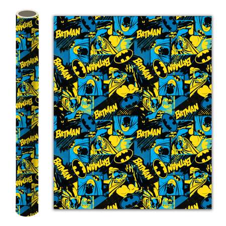 Бумага упаковочная ND PLAY Batman 70*100см 2шт 283441