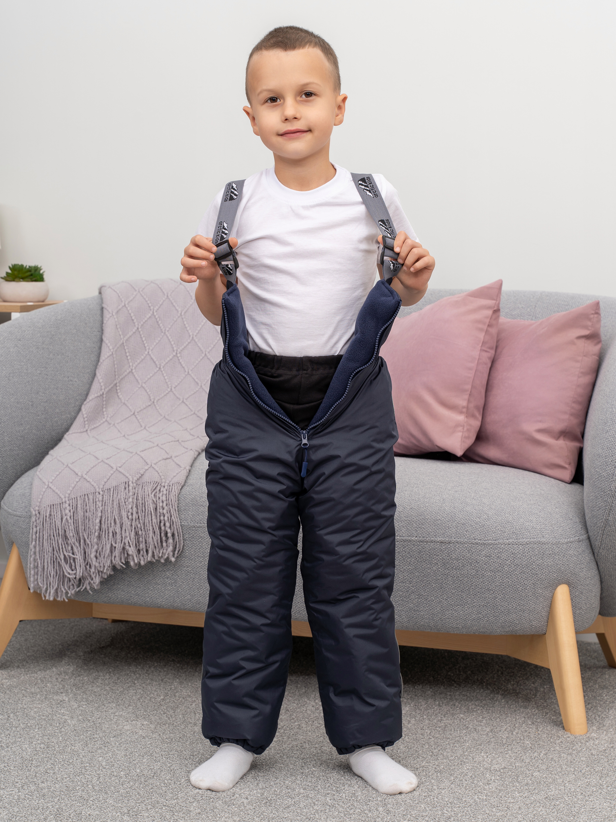 Брюки Утенок 432л черный - фото 4