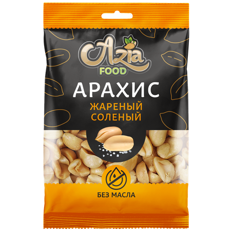 Арахис Азия Фуд соленый жареный 100г