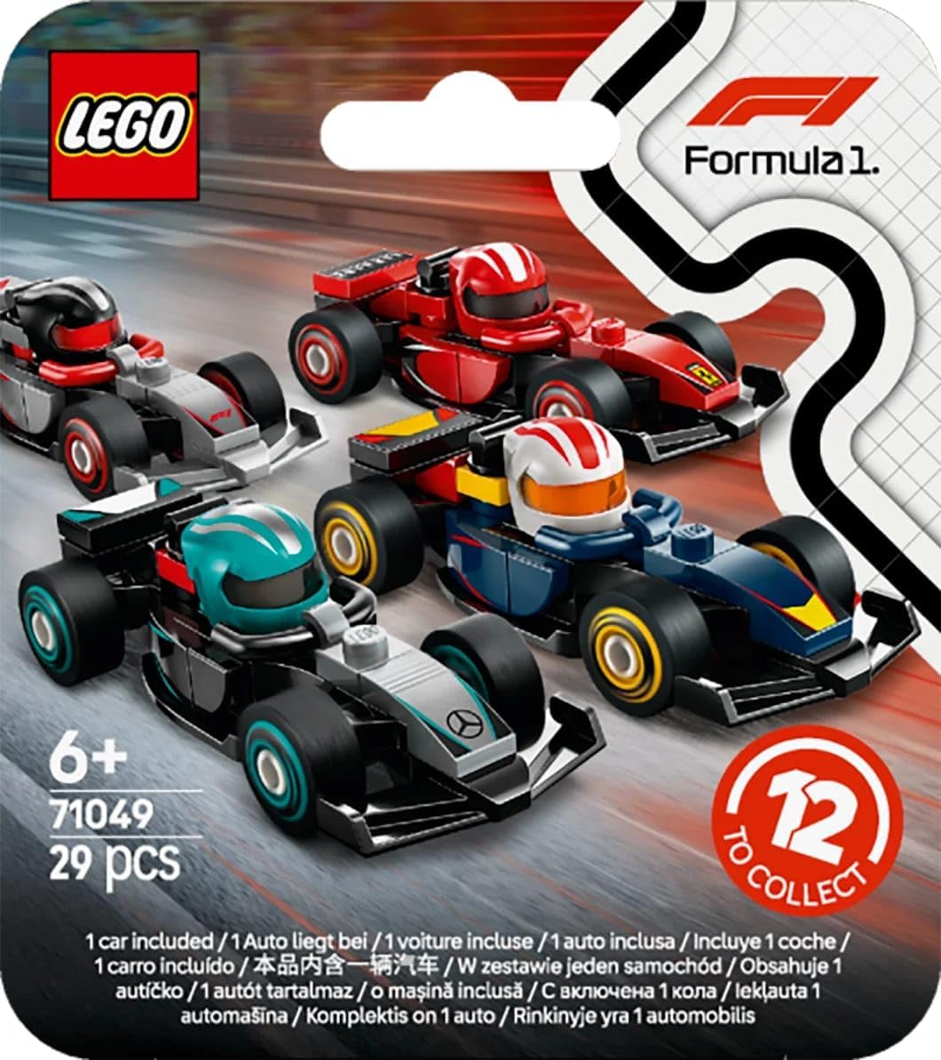Конструктор LEGO Minifigures Минифигурки F1 29 дет. - фото 6